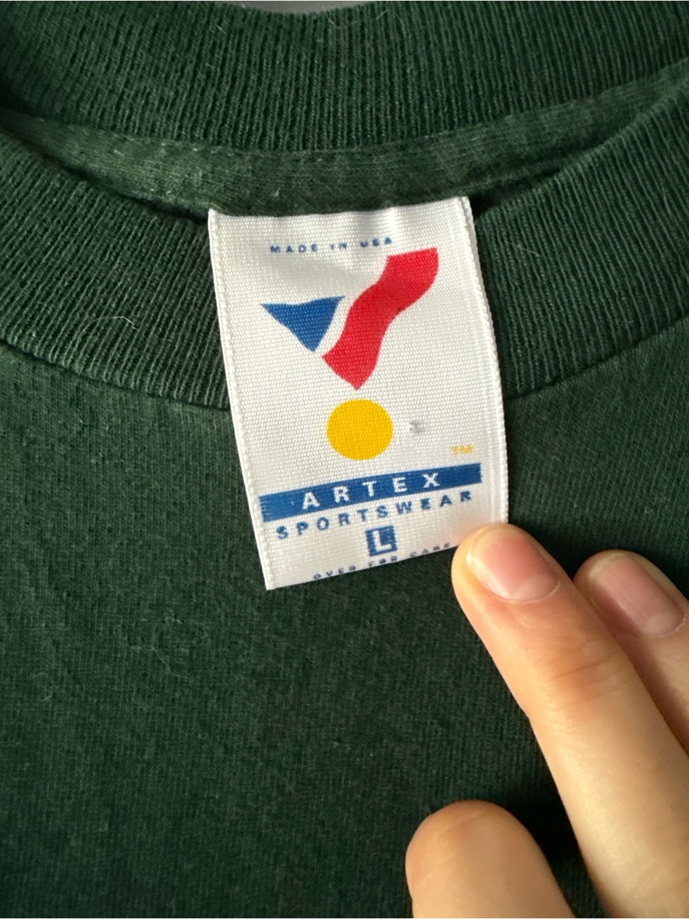 NBA Seattle SuperSonics Men’s Vintage Short Sleeve Logo Tee - Green & Yellow - Picture 7 of 8